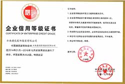 企業信用等級證